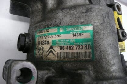 Ilmastointikompressori Sanden SD6V12 1439F 9646273380 6453KS