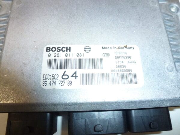 ECU Bosch EDC15C2 0281011081 9647472780