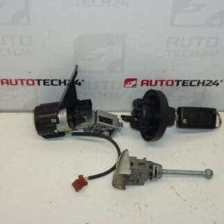 Lukkosarja plus yksi avain Peugeot 207 4162KF 4162NW