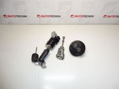 Lukkosarja, kytkinlaatikko 2 Keys Citroën C3 III 9814453580 1608682880