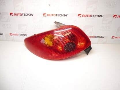Alkuperäinen vasen takavalo Peugeot 206 3/5 ovinen alkaen 7/2003 6350S0