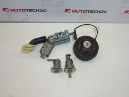 Lukkosarja + 2 levyä Citroën C1 Peugeot 107 1608745780 4162FH