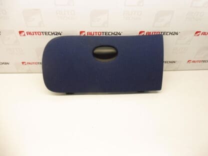 Hansikaslokeron päällinen sininen kangas Peugeot 206 96415289US 8214SK