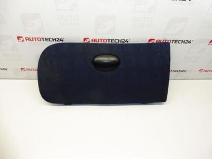 Hansikaslokeron päällinen sininen kangas Peugeot 206 96436467LD 8214LN