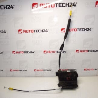 Vasen takamatkustajan oven lukko Peugeot 308 T9 9826126080